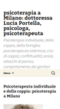 Mobile Screenshot of luciaportella.it